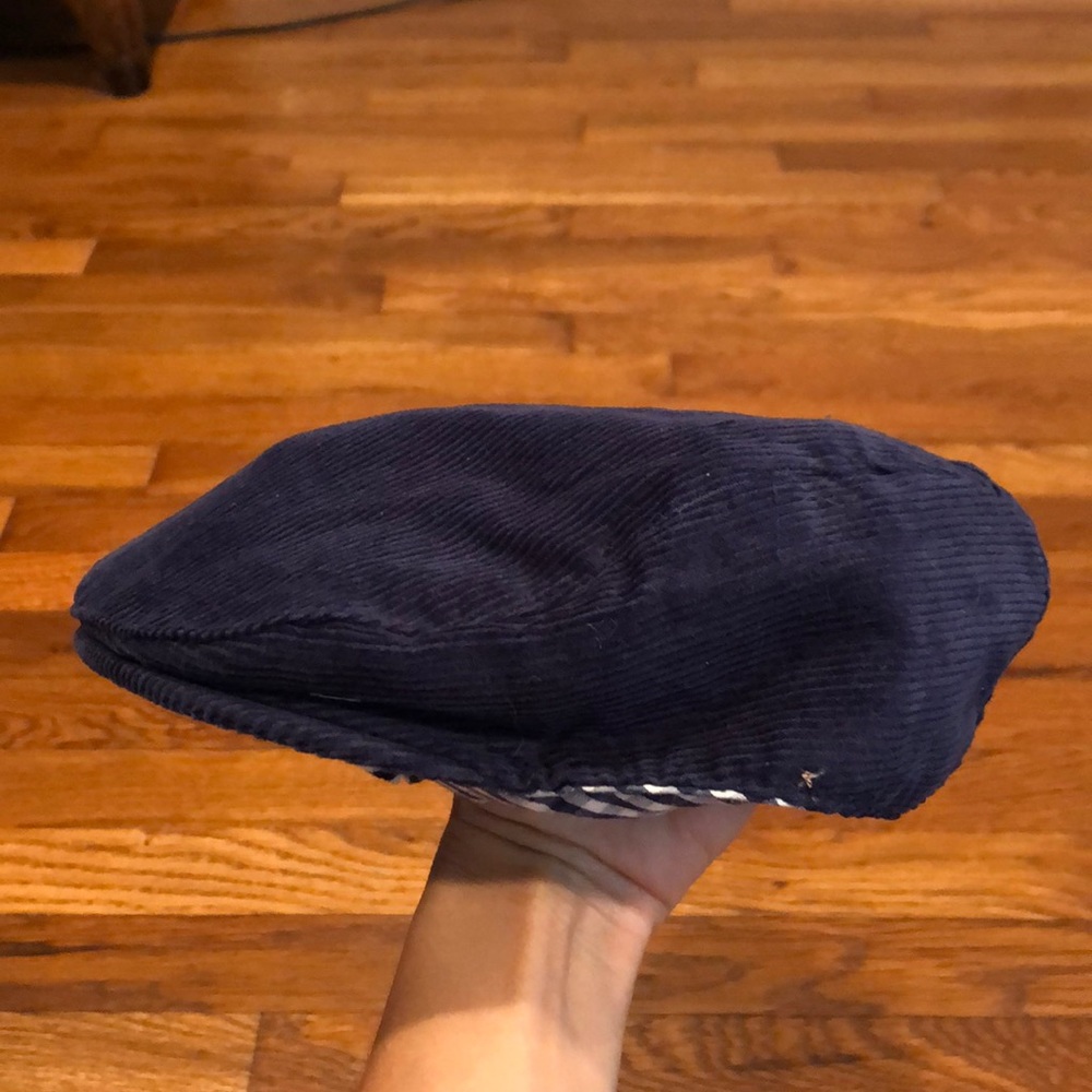 NWT- baby boy’s blue corduroy hat.
